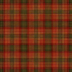 Obraz premium Classic tartan plaid pattern with Christmas colors in red and green