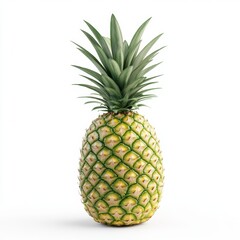 Pineapple isolated on a white background