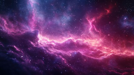 Naklejka premium Space with morphism style featuring smooth transitions, layered depth, and modern cosmic visuals.