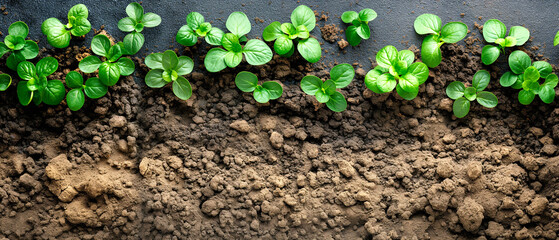 Cover Crops for Soil Health with blank space on the right for text