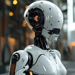Fototapeta premium robot pose
