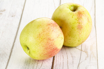 Sweet juicy ripe organic apples