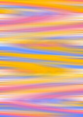 Abstract art using pastel colors with bright tones alternating back and forth.