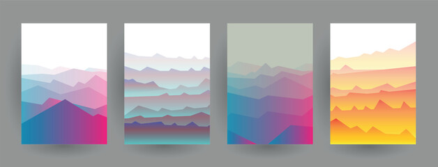 Liquid color background design. Futuristic design posters