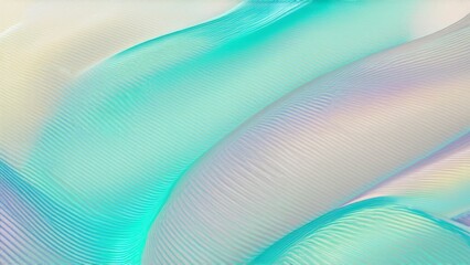 Naklejka premium Shiny pearlescent texture with wavy patterns in pastel colors
