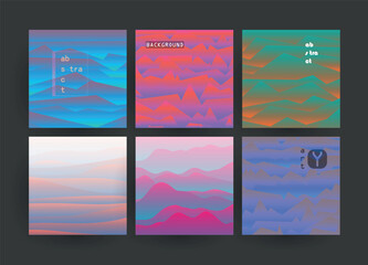 Liquid color background design. Futuristic design posters