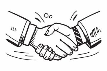 Fototapeta premium Veterans Day, Veteran Handshake, AI Generation