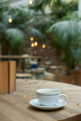 View inside a coffee shop in Gothenburg, Sweden