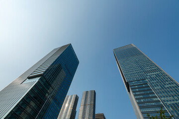 Obraz premium Financial Center Skyscraper, Hangzhou, China