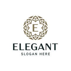 Artistic Monogram Logo Template for Sophisticated Brands