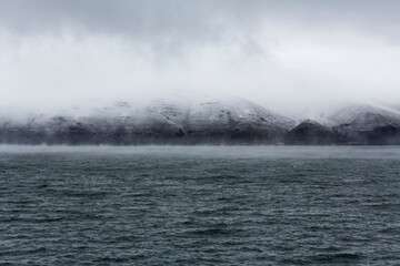 View of Lake Sevan in Armenia