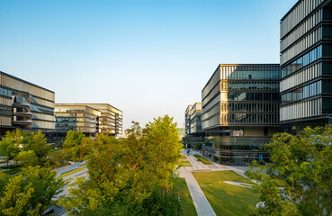 Digital Industry Park Square and Office Building