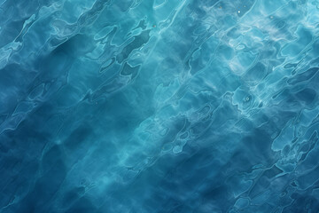 Obraz premium Processed collage of blue calm water surface texture. Background for banner, backdrop or texture