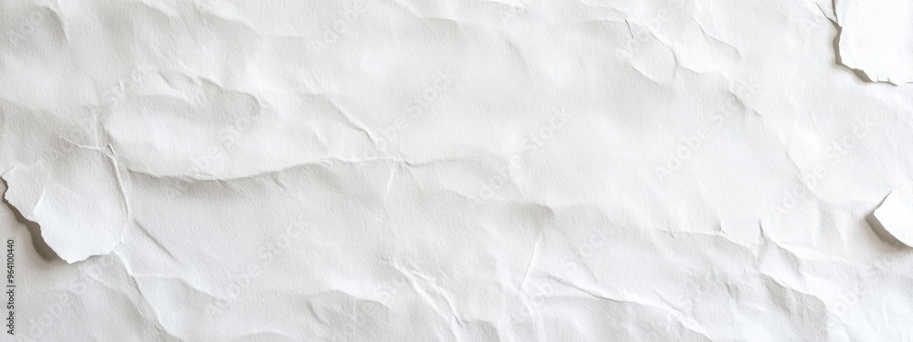 Poster seamless white watercolor paper texture background with a soft, grainy surface, viewed from the top,