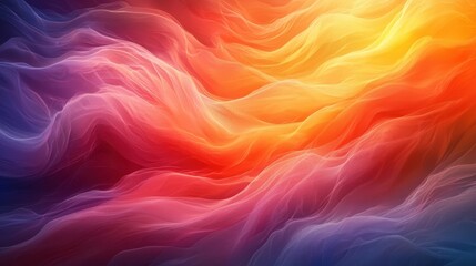 Obraz premium Vibrant Multicolored Frame with Soft Gradients and Playful Energetic Background Design