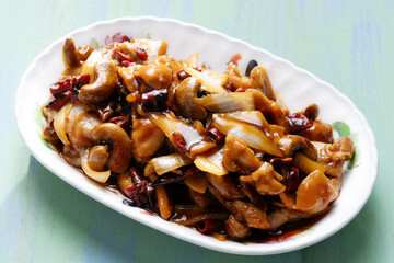 traditional chinese cuisine kung pao chicken