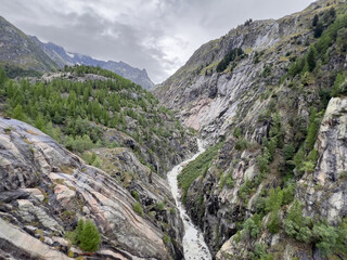 Obraz premium Schweiz - Aletscharena