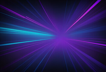 Obraz premium neon blue and purple color digital abstract background. Generated by AI