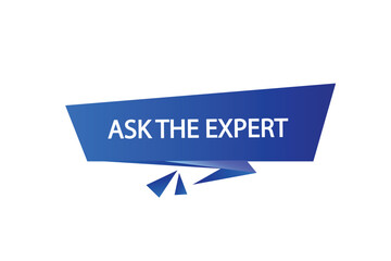 Printbutton web template,ask the expert,bubble, banner label

