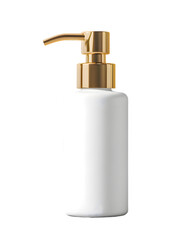 Obraz premium Product Packaging Skincare Bottle Mockup isolated on transparent background