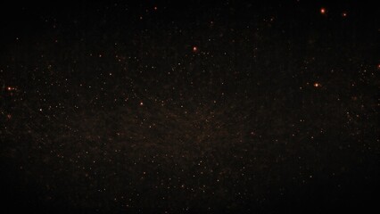 Dark Black and glow particle abstract background