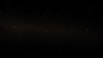 Dark Black and glow particle abstract background