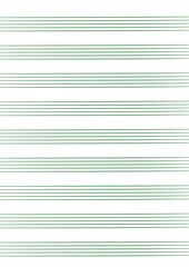 Graph paper. Printable grid paper with stave on a white background. A blank music sheet paper with staff. Geometric pattern for composition, education, school. Realistic lined paper blank size A4