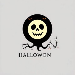 happy halloween skull