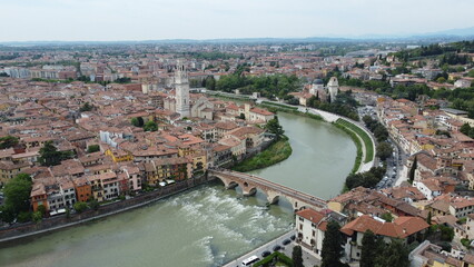 Fototapeta premium River in Verona, Italy