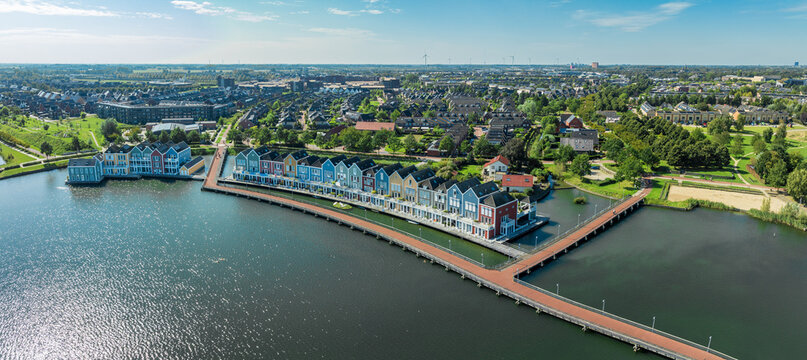 rainbow houses in the Netherlands