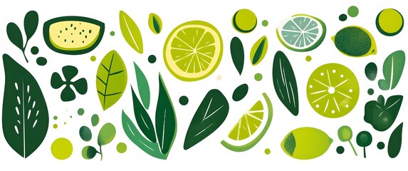 Modern geometric background. Abstract nature