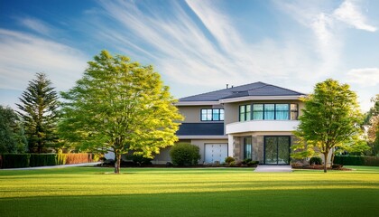 Fototapeta premium house on the hill