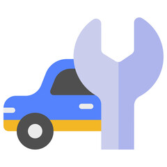 car repair flat icon