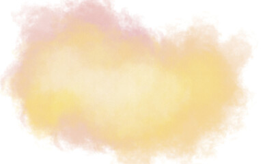 Transparent watercolor texture overlay effect. Paint stain watercolor with grain and noise texture overlay. Grungy watercolor texture smoke dust overlay. Png file