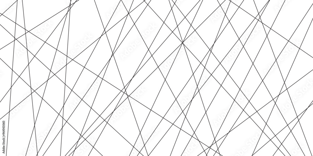 Poster abstract line background. abstract black lines with white background creative and geometric shape wi