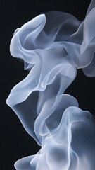 Ethereal Spirits: A Halloween-Inspired Abstract Background Wallpaper Featuring Ghostly Figures and Luminous Artistry for a Spooky and Mystical Ambiance