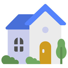 house flat icon
