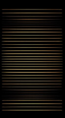 Obraz premium simple vector pattern of horizontal lines in gold color on a black background