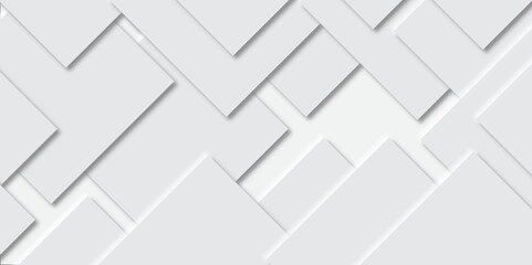 Abstract grey square shape with futuristic concept Embossed papercut background with neomorphism Abstract blurred background with Geometric light & white Space design concept.	