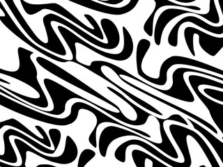 Modern monochrome seamless camouflage pattern. vector background illustration for web, fashion, surface design. Abstract doodle background. Unique background.