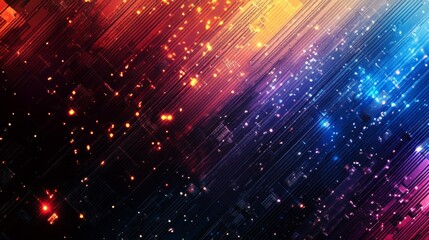 Obraz premium Abstract background Pixel cover design