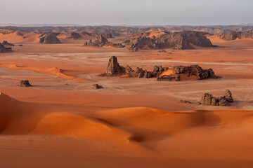 The Tadrart Rouge means Red Mountain. It is a mountain range in southeastern Algeria. The area has...