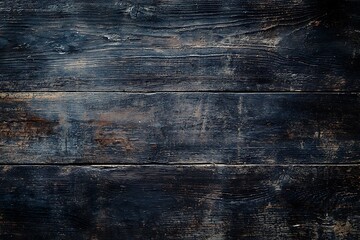 Fototapeta premium Dark Textured Wooden Planks Background for Design and Photography