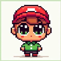 Pixel character
