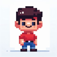 Pixel character
