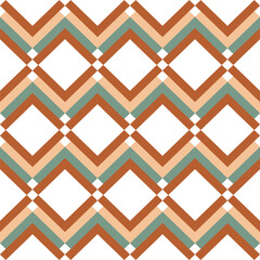 Autumn geometric patterns. 70s Retro Seamless Pattern . 60s and 70s Retro style and Aesthetic. Colorful retro design.	