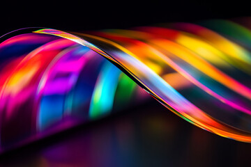 Abstract glass style background