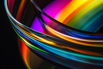 Abstract glass style background