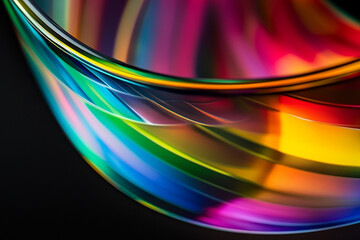 Abstract glass style background