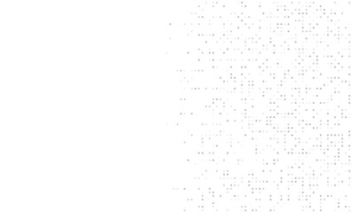 Digital technology background. Digital data dots gray pattern pixel background